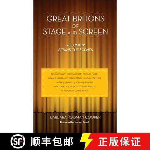 【3-4周达】精装 Great Britons of Stage and Screen (hardback): Volume IV, Behind the Scenes [9798887715254]