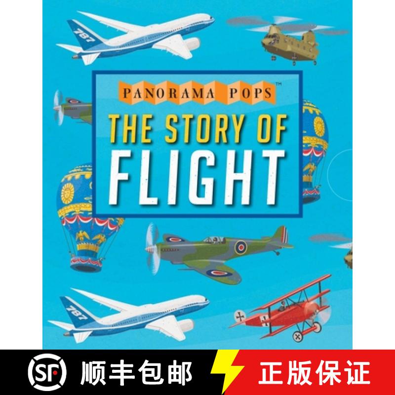 【3-4周达】The Story of Flight: Panorama Pops [9780763677008]
