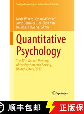 【3-4周达】Quantitative Psychology : The 87th Annual Meeting of the Psychometric Society, Bologna, It... [9783031277801]