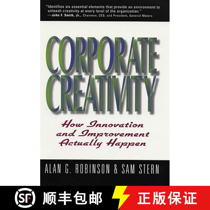 【3-4周达】Corporate Creativity: How Innovation & Improvement Actually Happen [9781576750490]