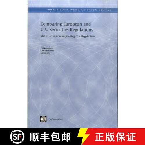 【3-4周达】Comparing European and U.S. Securities Regulations: Mifid Versus Corresponding U.S. Regula... [9780821382530]