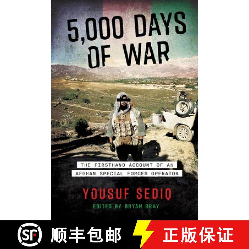 【3-4周达】5,000 Days of War: The Firsthand Account of an Afghan Special Forces Operator [9781955026901] - 实物图