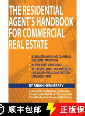 【3-4周达】The Residential Agent's Handbook for Commercial Real Estate: Create Another Revenue Stream... [9780998616339]