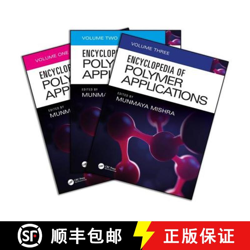 【3-4周达】Encyclopedia of Polymer Applications, 3 Volume Set [9781498729932]