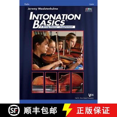 【3-4周达】Intonation Basics: A String Basics Supplement - Violin [9780849735820]