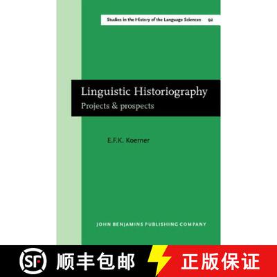 【3-4周达】精装 Linguistic Historiography: Projects & prospects [9789027245809]