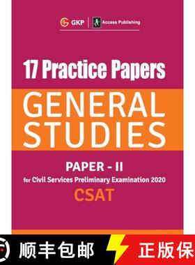【3-4周达】17 Practice Papers General Studies Paper II CSAT for Civil Services Preliminary Examinatio... [9789389161243]