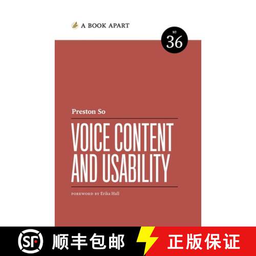 【3-4周达】Voice Content and Usability [9781952616013]