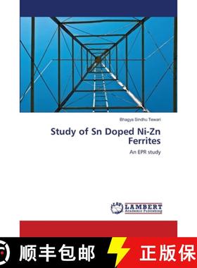 预订 Study of Sn Doped Ni-Zn Ferrites [9783659200755]