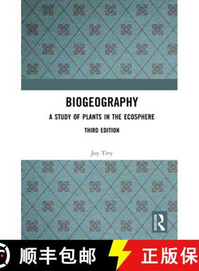 【3-4周达】Biogeography: A Study of Plants in the Ecosphere [9781138407190]