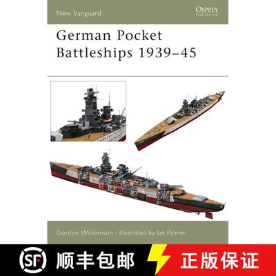 【3-4周达】German Pocket Battleships 1939–45 [9781841765013]