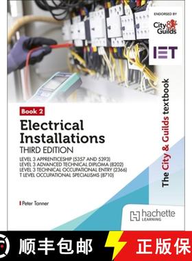 【3-4周达】City & Guilds Textbook: Book 2 Electrical Installations, Third Edition: For the Level 3 Ap... [9781036013356]
