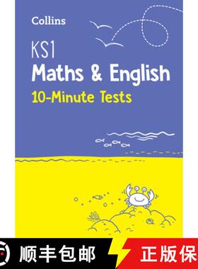 【3-4周达】KS1 Maths and English SATs 10-Minute Tests: For the 2024 Tests [9780008398835]