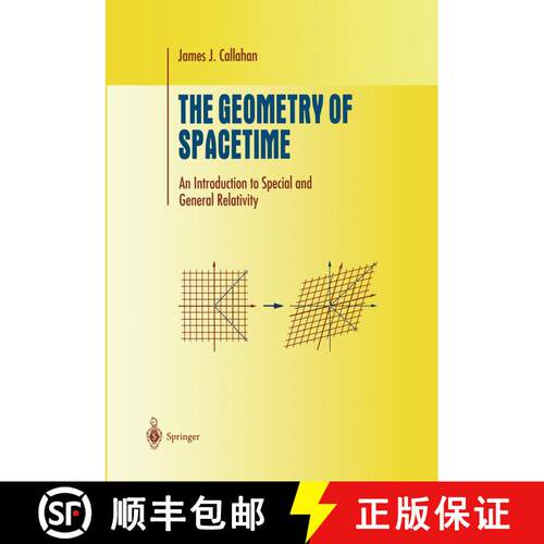 【3-4周达】精装 The Geometry of Spacetime: An Introduction to Special and General Relativity [9780387986418]