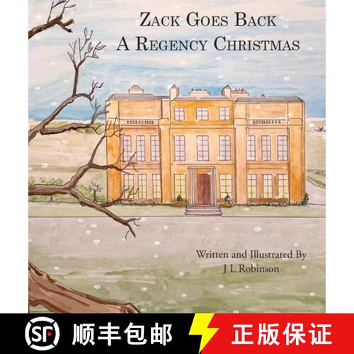 【3-4周达】精装 Zack Goes Back A Regency Christmas [9781739404093]