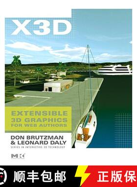【3-4周达】X3D: Extensible 3D Graphics for Web Authors [9780120885008]