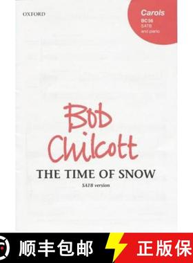 【3-4周达】Time of Snow: SATB vocal score [9780193433120]