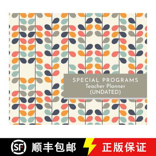 现货 精装 Special Programs Teacher Planner [9781685159894]