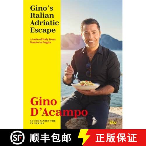 【3-4周达】精装 Gino's Italian Adriatic Escape: A Taste of Italy from Veneto to Puglia [9781473690196]