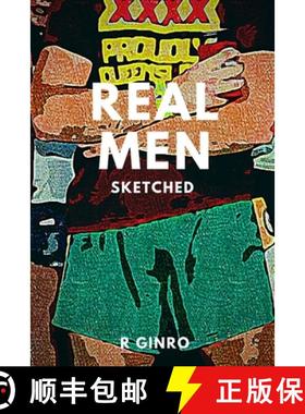 【3-4周达】Real Men Sketched [9780359984954]