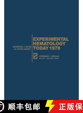 【3-4周达】Experimental Hematology Today 1978 [9781461263067]
