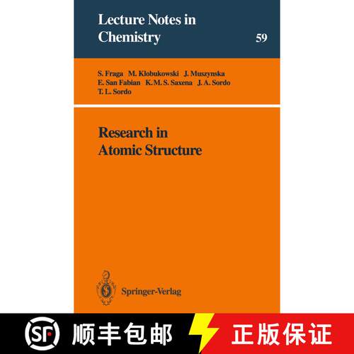 【3-4周达】Research in Atomic Structure [9783540562375]
