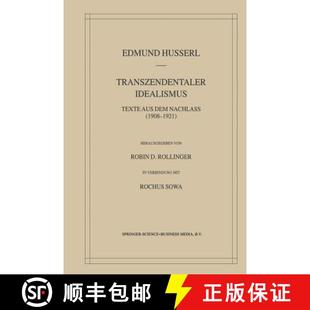 1908 9789401037808 Transzendentaler Aus Dem Texte 3周达 Idealismus 1921 Nachlass