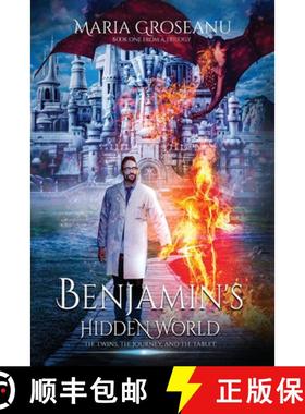 【3-4周达】Benjamin's Hidden World: The Twins, The Journey, And The Tablet [9781647460891]