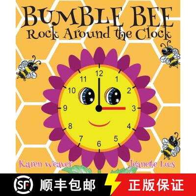 【3-4周达】精装 Bumble Bee Rock Around the Clock [9780648190660]