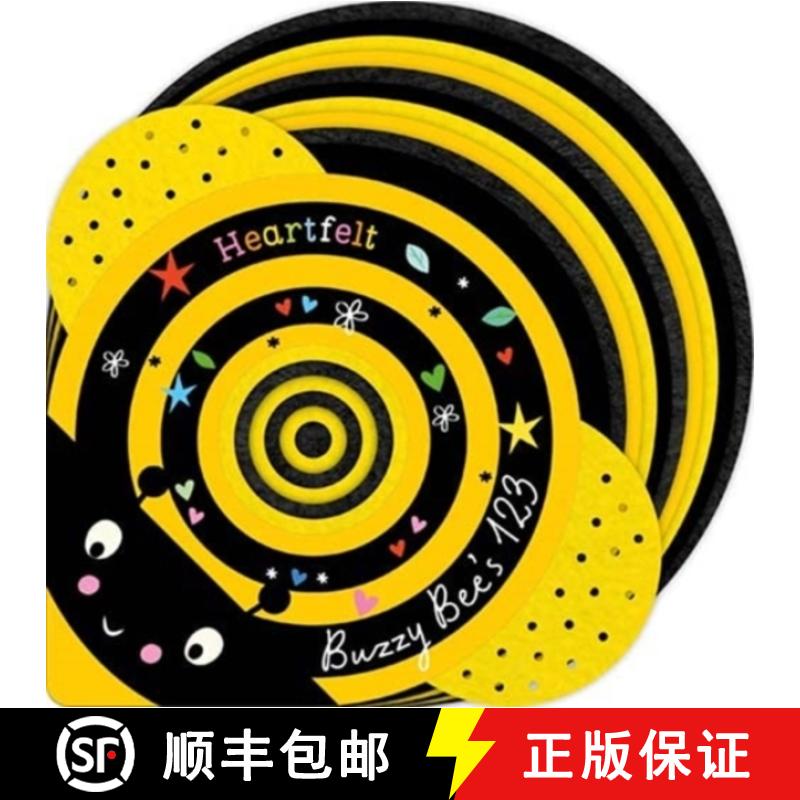 【3-4周达】HEARTFELT BUZZY BEES 123 [9781803372334]