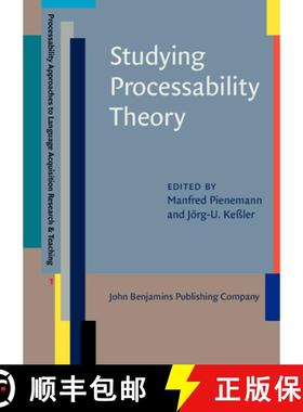【3-4周达】Studying Processability Theory: An Introductory Textbook [9789027203014]