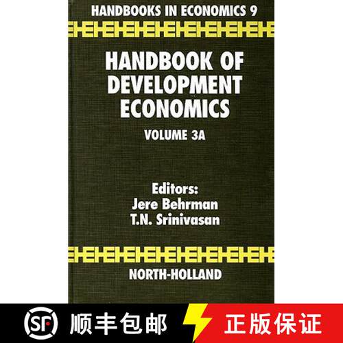 【3-4周达】精装 Handbook of Development Economics Volume IIIa [9780444823014]