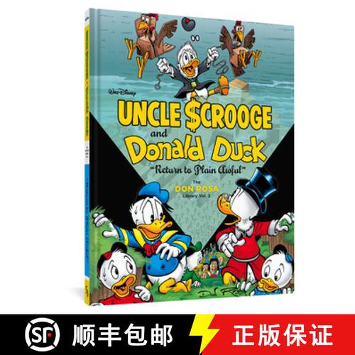 【3-4周达】精装 Walt Disney Uncle Scrooge and Donald Duck: return to Plain Awful (the Don Rosa Librar... [9781606997802]