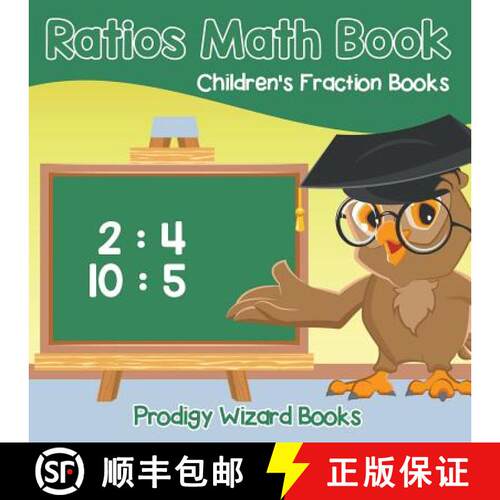 【3-4周达】Ratios Math Book Children's Fraction Books [9781683232346]