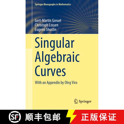 【3-4周达】精装 Singular Algebraic Curves : With an Appendix by Oleg Viro [9783030033491]