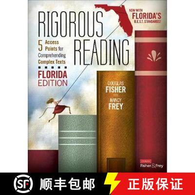 【3-4周达】Rigorous Reading, Florida Edition: 5 Access Points for Comprehending Complex Texts (1) [9781071810637]
