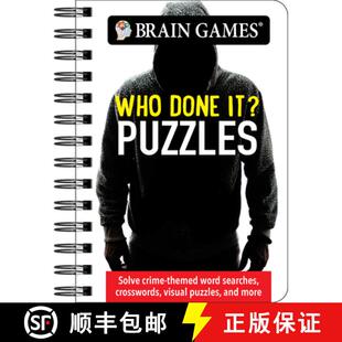【3-4周达】Brain Games - To Go - Who Done It? Puzzles: Uncover Mysteries. Reveal the Culprit [9781639380022]
