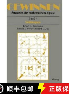 【3-4周达】Gewinnen Strategien Für Mathematische Spiele: Band 4 Solitairspiele [9783528085346]