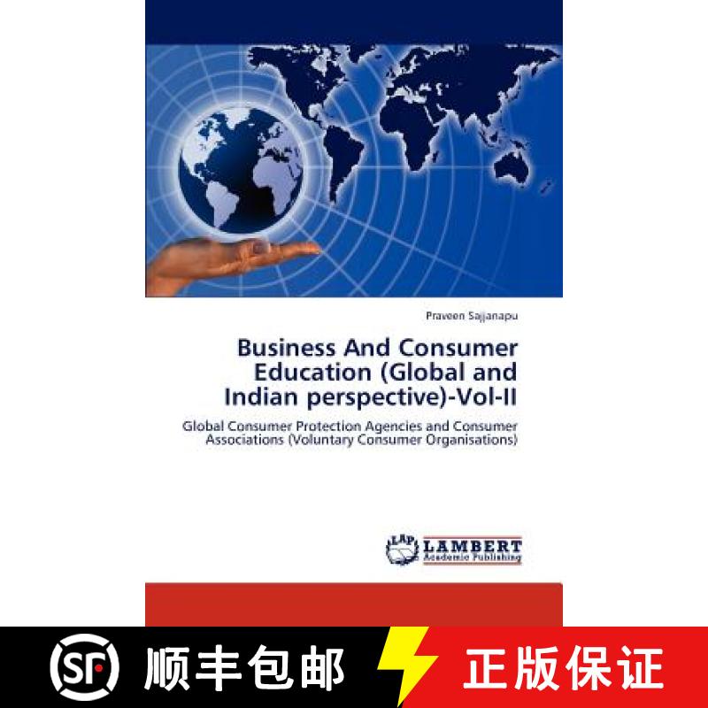 预订 Business And Consumer Education (Global and Indian perspective)-Vol-II [9783846525975]