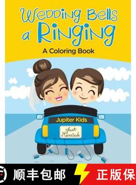 【3-4周达】Wedding Bells a' Ringing (A Coloring Book) [9781682601938]