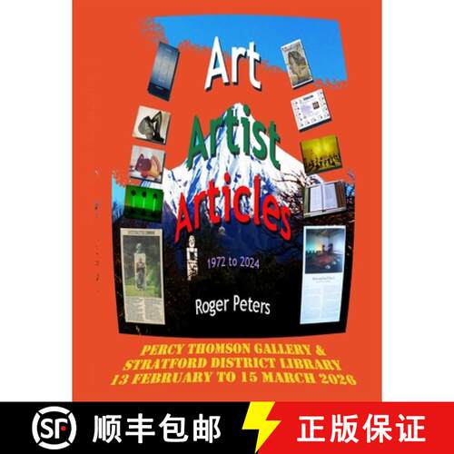 【3-4周达】Art Artist Articles: Exhibition Catalogue [9780473768058]