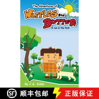 【3-4周达】The Adventures of Waffles and Butter: A Run in the Park [9780692549919]