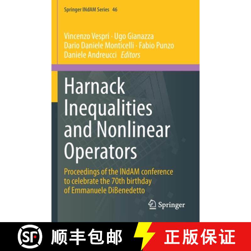 【3-4周达】Harnack Inequalities and Nonlinear Operators : Proceedings of the INdAM conference to cele... [9783030737801]