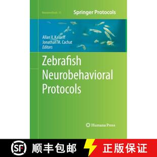 Protocols 4周达 Neurobehavioral 9781493958849 Zebrafish