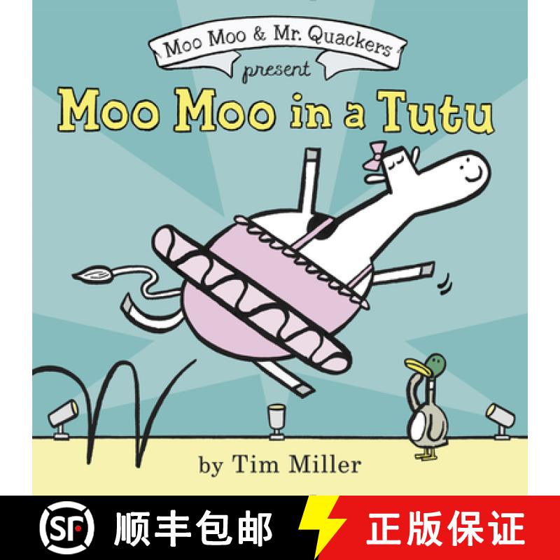 【3-4周达】Moo Moo in a Tutu [9780062414403]