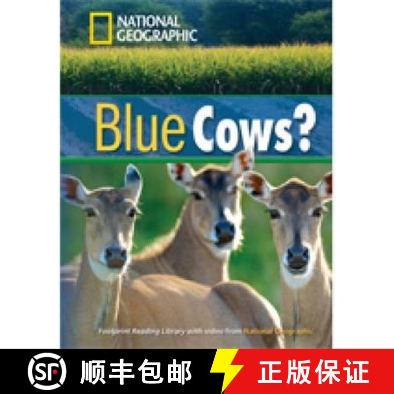 【2-3周达】Blue Cows?: Footprint Reading Library 1600 [9781424010875]