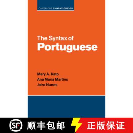 【3-4周达】The Syntax of Portuguese [9780521860611]