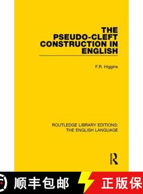 【3-4周达】The Pseudo-Cleft Construction in English [9781138900318]