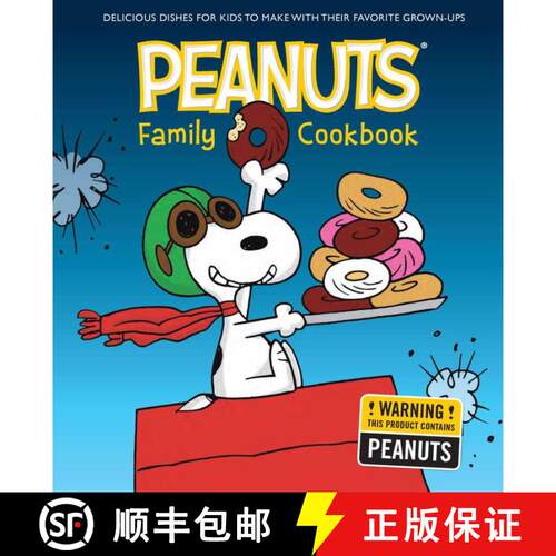 【3-4周达】精装 The Peanuts Family Cookbook: Delicious Dishes for Kids to Make with Their Favorite Gr... [9781681884233]