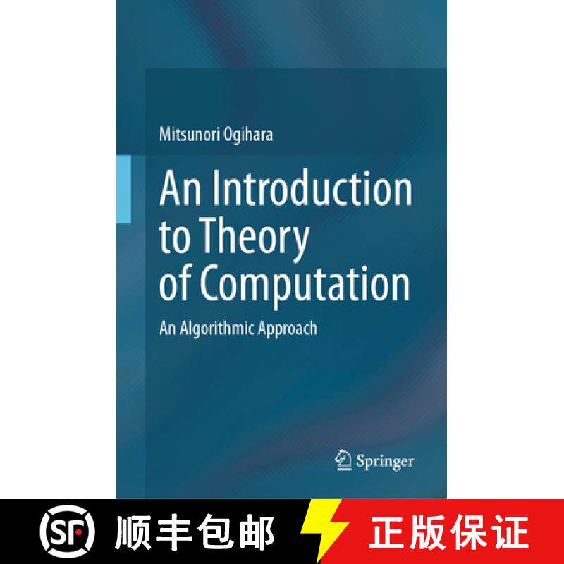 【3-4周达】An Introduction to Theory of Computation : An Algorithmic Approach [9783031847394]